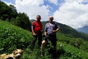 Monte Due Mani (1656 m) dalla Culmine S. Pietro il 7 giugno 2016 con...temporalone di vetta ! - FOTOGALLERY 